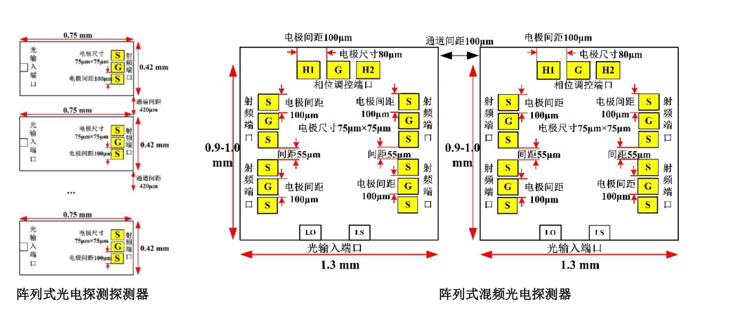 高速SOI光电探测器芯片
