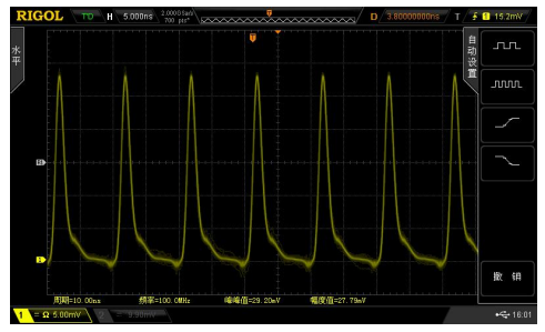780nm皮秒激光器脉冲序列
