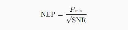噪声等效功率（NEP）计算